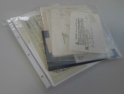 1744-1890, 20 "Vorphila"-Belege, Postformulare, Briefe ohne Marken. ...