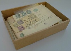 1890-1951, 120 Streifbänder mit vielen besseren Destinationen wie: ...