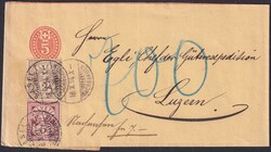 7240: Collections and Lots Switzerland early issues - Covers bulk lot