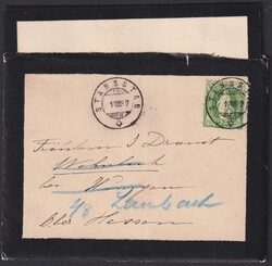 1882-1900, 26 Briefe mit Stehenden Helvetias. Besonderheit: ...