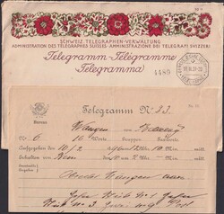 1896-1946, 15 Telegramme, dabei auch bessere: WANGEN nach Bellelay, ...