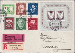 7710: Collections and Lots Cover - Souvenir / miniature sheetlets
