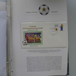 BASLER TAUBE (SPEZIAL) + FUSSBALL, 190 Blätter in 4 Alben, sehr gut ...