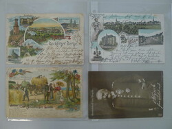 1880-1930, 130 Karten und Lithos (meist aus Deutschland) von sauberer ...