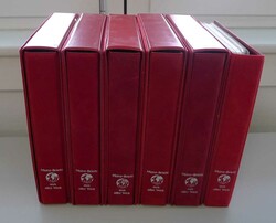 MÜNZBRIEFE aller Welt in 6 Alben, vielfältige Zusammenstellung mit ...