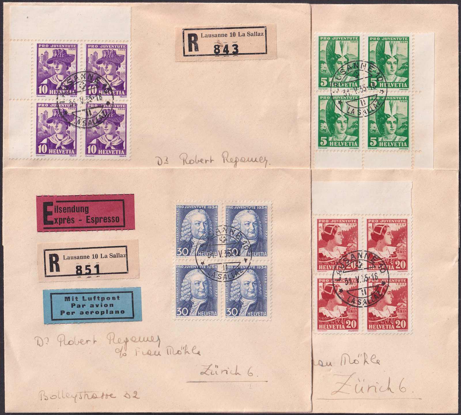 Philasearch.com - スイス・Pro Juventute