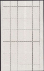 1940, B5c (hellrot) im Bogen von BERN (Postmuseum): 28.MÄRZ.1940, ...