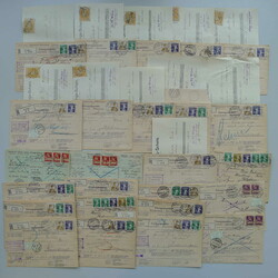 1914-1927, Belege von TRIENGEN mit Stempelmarken (Fiskalmarken), ...