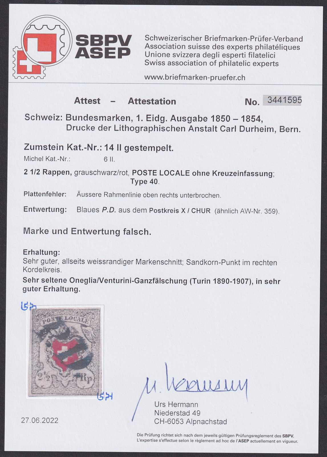 Image 2 for lot number 0004302621 for Luzernerraute Webshop 