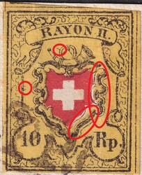 T.16 B-RO, P.P. im Kasten, breitrandig mit rechtem Gruppen-Rand (zu T ...