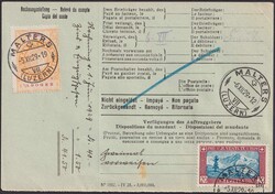 1929, Einzugs-Auftrag der Gemeinde Malters mit J51+J52, attraktive ...