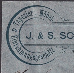 1905, Illustrierter Brief von SCHICKER ZÜRICH, 0.15 Orts-Chargée, ...