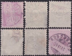 1882-1910, Ziffernmuster - stark dezentrierte Markenbilder, meist ...