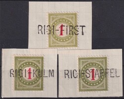 RIGI: Attraktives Trio auf 1Cts-Marke: RIGI-KULM, RIGI-STAFFEL & ...