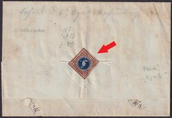 VIGNETTEN-Brief von Trubschachen 1851 nach BERN, F.Flück-Vignette in ...