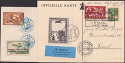 5659100: Switzerland Aviation Poster Stamps - Covers bulk lot