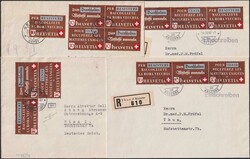 1942, ALTSTOFF-Briefe (1x nach Casablanca) +Zensur-Brief nach Wien ...