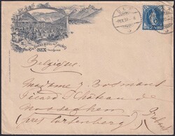 WAADT, BEX (Bains & Grand Hotel des SALINES) 1899, Nr.73E auf ...