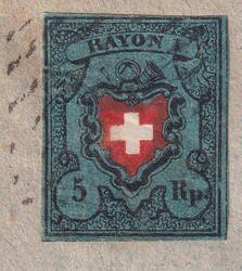 ZOFINGEN 1850, Rayon I (dunkelblau) T.35 A3-U sauber mit ...