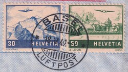 KLM-FLUG 1949, F27+F29 auf Erstflug Amsterdam-Paramaribo-Caracas, ...