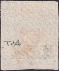 T.14 C1-RO, Stab-Stempel von KERNS (OW) mit blauer Raute ...