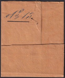 AARAU Fahrpost 1880 nach Muri, Nr.43 mit zentrischem Vollstempel, ...