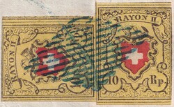 SOLOTHURN (Brigadeschule - Offizierausbildung) nach Freiburg 1852, T ...