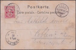 SCHWYZ, RIGI-KULM 1890, 61B auf sauberer Karte (illustriert mit ...