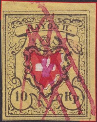 5655099: Schweiz Rayons Various - Sheet margins / corners