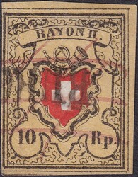 ECKRAND-STÜCK der 80er-GRUPPE, Rayon II: T.8 A1-O mit zentrischen ...