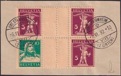 S36+S38, Zwischensteg im Viererblock von UNT.STAMMHEIM (ZH) ...