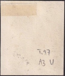 T.17 A3-U, fehlerfreie Marke mit linkem Bogenrand, aus ...