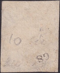 STABSTEMPEL auf RAYON III, Type 10 OM-I, Nr.18 von RÜDERSWYL BE (AW ...