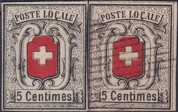 NEUENBURG, Nr.11 ungebraucht und entwertet, Ganzfälschungen mit sehr ...