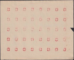 NEUENBURG, Nr.11 im kompletten 40er-Fälschungsbogen, gut erhalten, ...