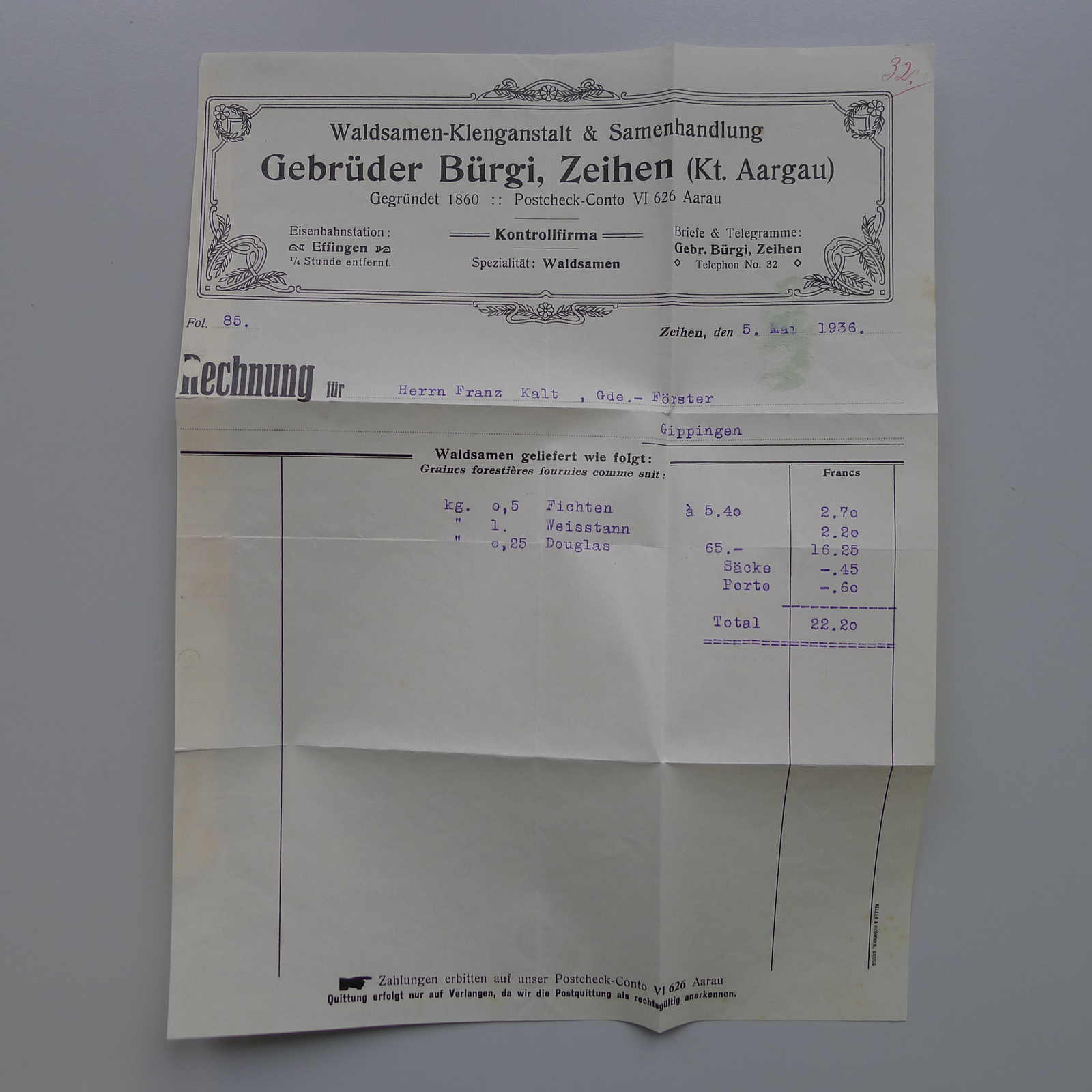 Image 5 for lot number 0004401285 for Luzernerraute Webshop 