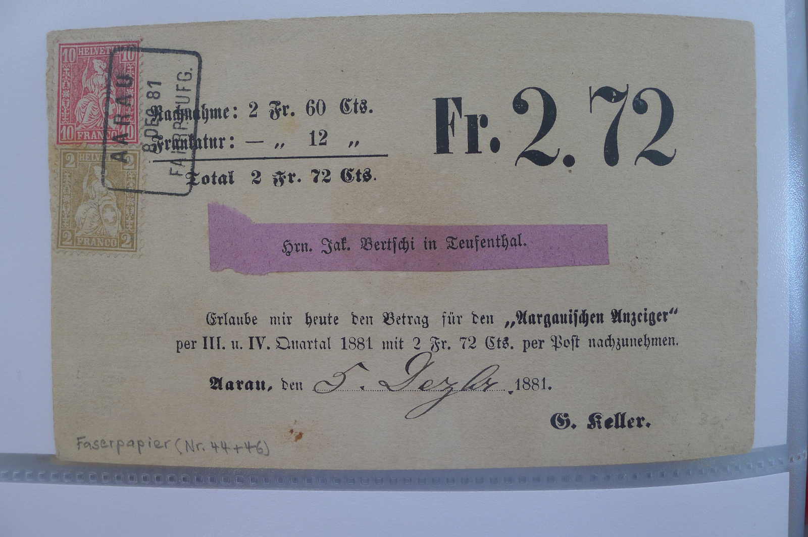 Image 196 for lot number 0004403072 for Luzernerraute Webshop 