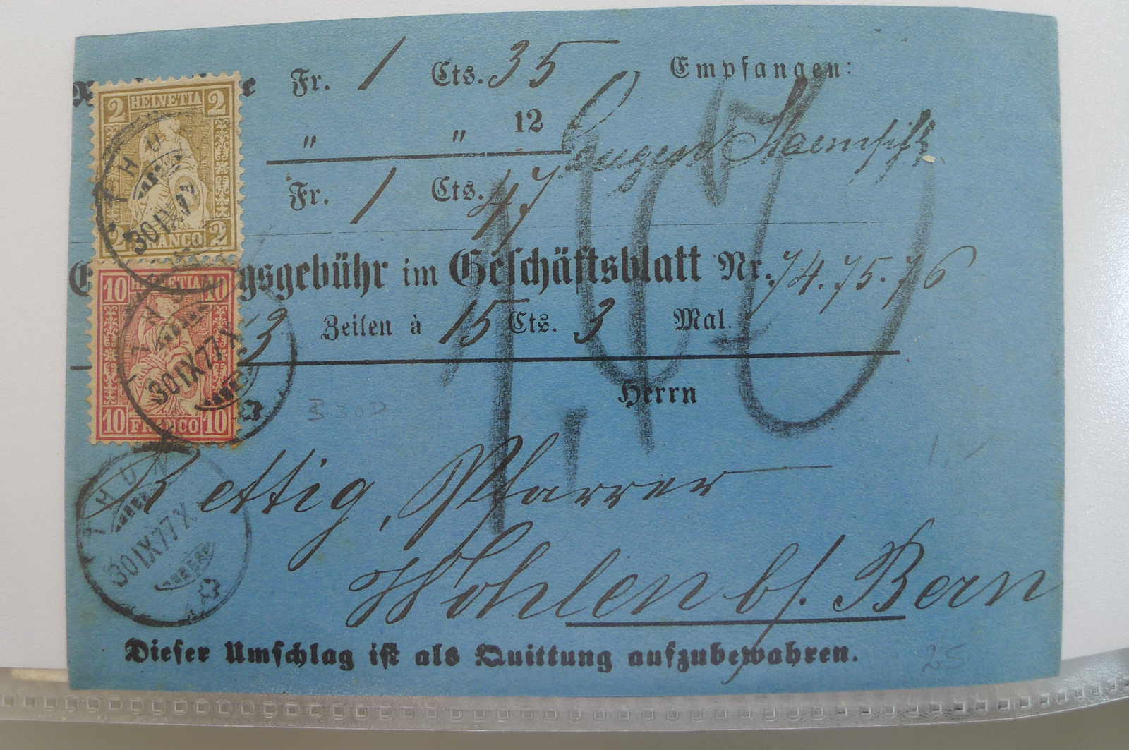 Image 237 for lot number 0004403072 for Luzernerraute Webshop 