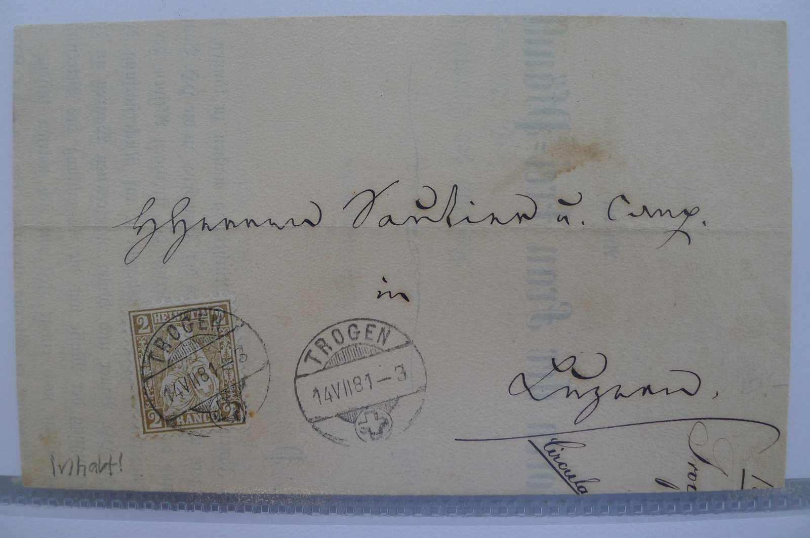 Image 324 for lot number 0004403072 for Luzernerraute Webshop 