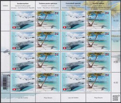 2016, Nr.1616+1617, sauberer Zusammendruckbogen Gemeinschaft Schweiz ...