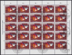 5660: Schweiz Dienstmarken für Kriegswirtschaft - Bogenränder / Ecken
