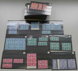 1960-1992, ZUSAMMENHÄNGENDE Wertstufen +Kehrdrucke auf 140 ...