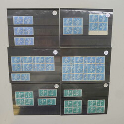 1960-1992, ZUSAMMENHÄNGENDE Wertstufen +Kehrdrucke auf 140 ...