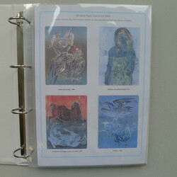 HANS ERNI, Unterschriften (meist kopiert!) Am Ende der Sammlung mit ...