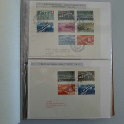 1947-2010, 82 EISENBAHN-Belege (mit Ersttagsausgaben - besonders ...