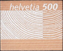 2004, Nr.1133 Holz-Briefmarken postfrisch ** 30 Stück!. ...