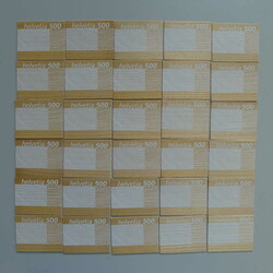 2004, Nr.1133 Holz-Briefmarken postfrisch ** 30 Stück!. ...