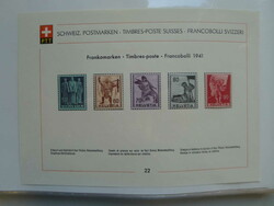 1941-1978, Sammelblätter, guter Posten ab Nr.22+23 (inklusive ...