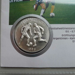 1994, 20 NUMISBRIEFE der WM USA (MÜNZBRIEFE). Spektakuläre Sammlung ...