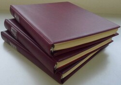 1950-2000, 3 neuwertige VORDRUCKALBEN. Einige Marken inklusive Lunaba ...